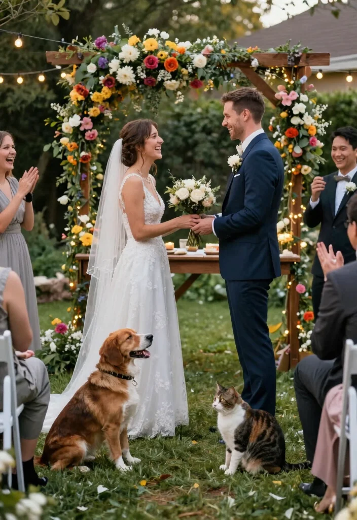 10 Funny Wedding Vows Ideas for Sweet Whimsical and Heartfelt Laughter - 5. The Pet Lovers' Pledge 1