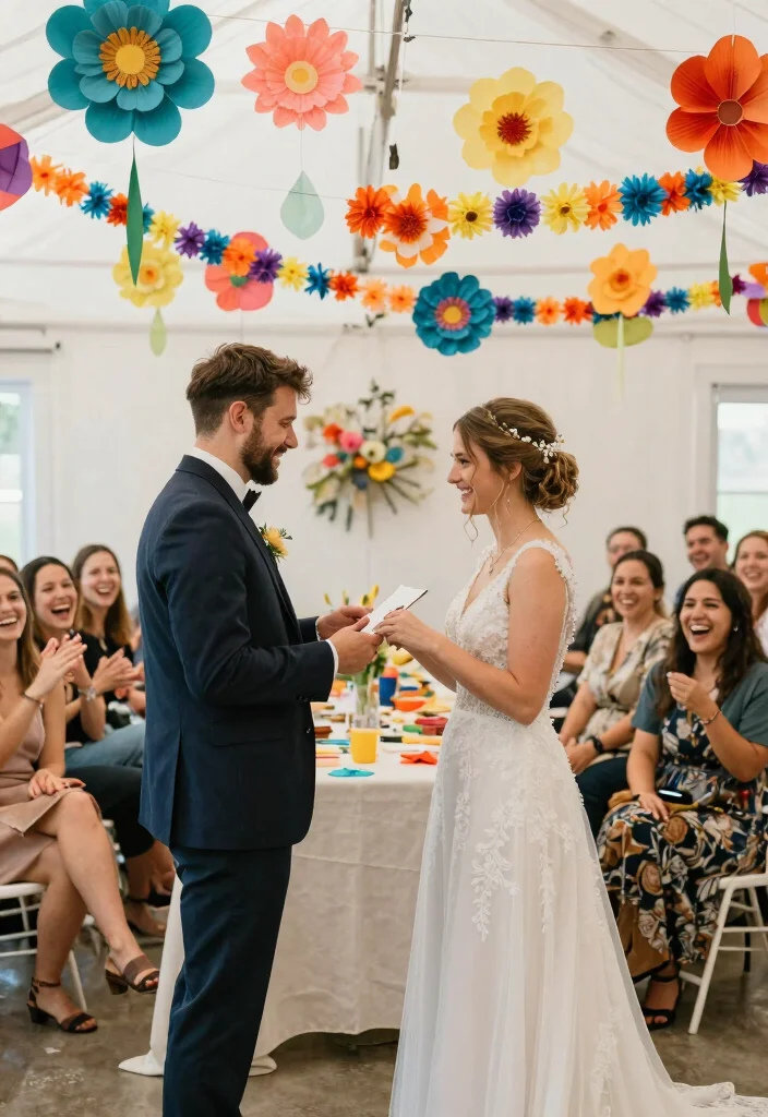 10 Funny Wedding Vows Ideas for Sweet Whimsical and Heartfelt Laughter - 9. The DIY Enthusiasts’ Vows 1