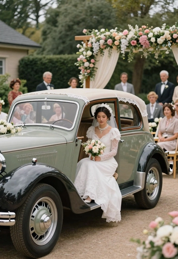 10 Intimate Wedding Ideas for Older Brides for Heartfelt Elegant Celebrations - 6. Vintage Charm 1