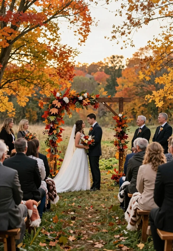 10 Intimate Wedding Ideas for Older Brides for Heartfelt Elegant Celebrations - 7. Seasonal Celebrations 1