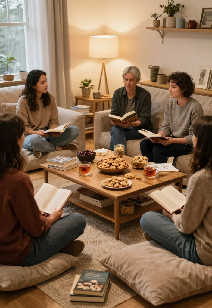 10 Low Key Bachelorette Party Ideas for Relaxed Meaningful Celebrations - 7. Book Club Gathering 1