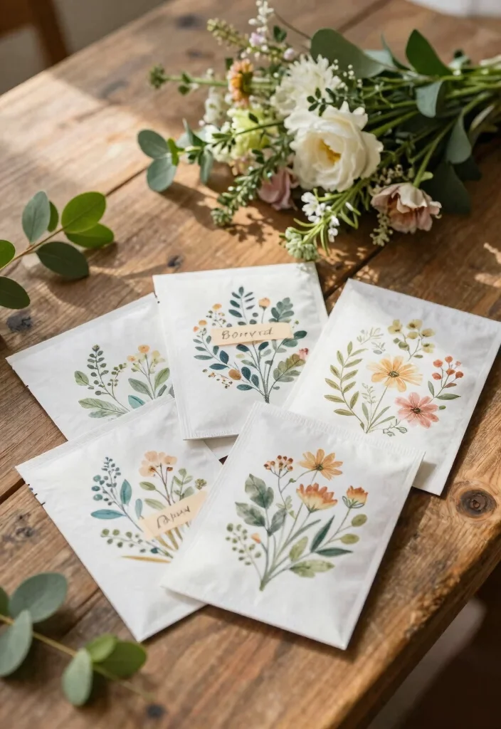 10 Personalized Wedding Welcome Bag Items for Custom Meaningful Details - 1. Personalized Seed Packets 1