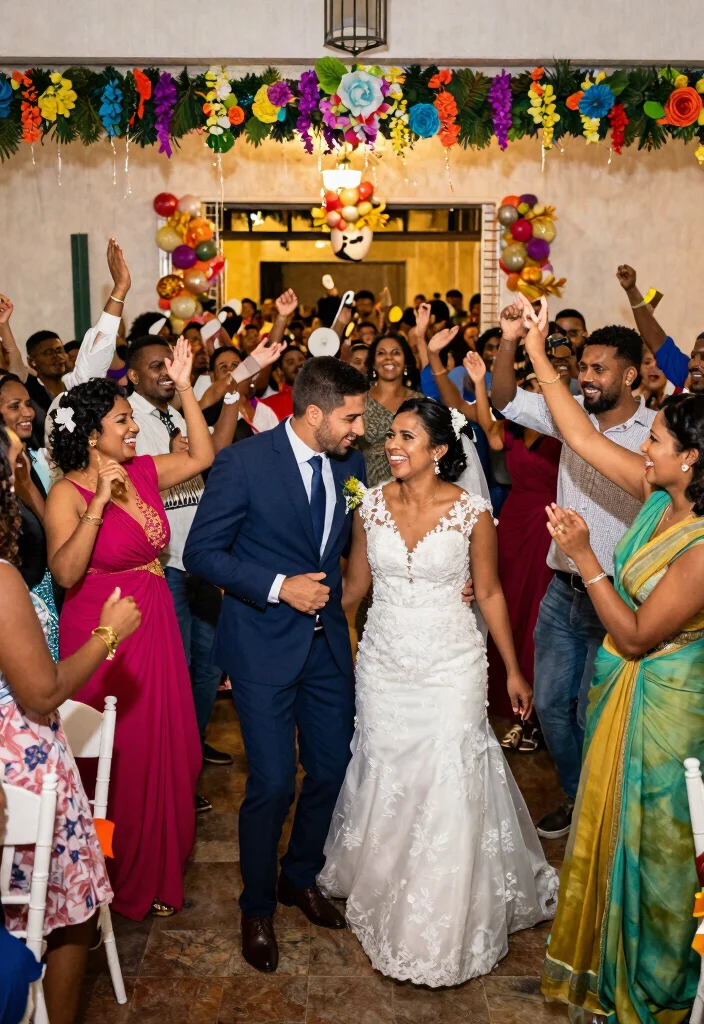 10 Playful Wedding Entrance Ideas for Joyful Fun and Crowd Pleasing Intros - 10. Group Entrances: Celebrate with Everyone 1