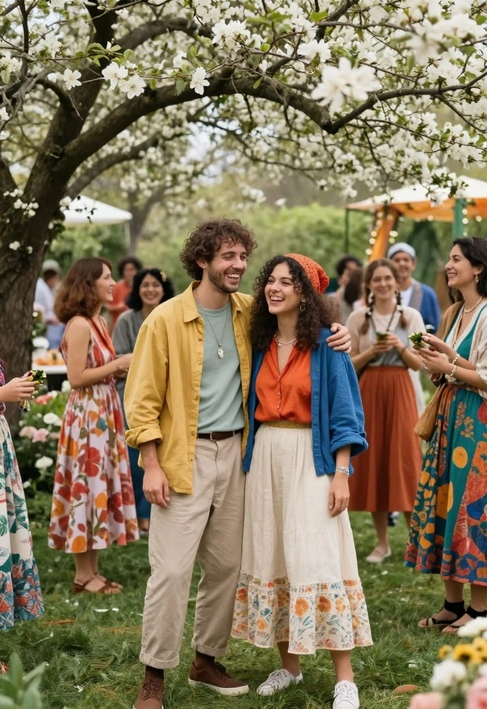 10 Quirky Wedding Ceremony Ideas for Unique Playful and Memorable Moments - 5. Eco-Conscious Attire Exchange 1