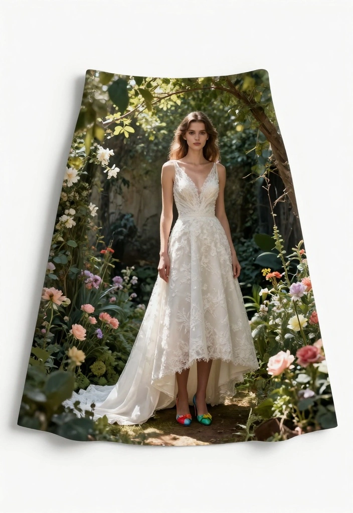 10 Simple Bridal Gown Ideas for Elegant Minimal and Timeless Looks - 5. The Tea-Length Dress 1