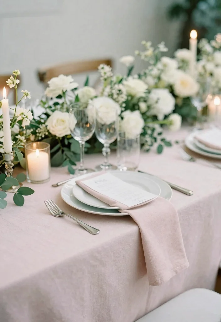 10 Simple Wedding Ideas for Older Couples for Sweet Low Key Moments - 8. Soft Color Palettes 1