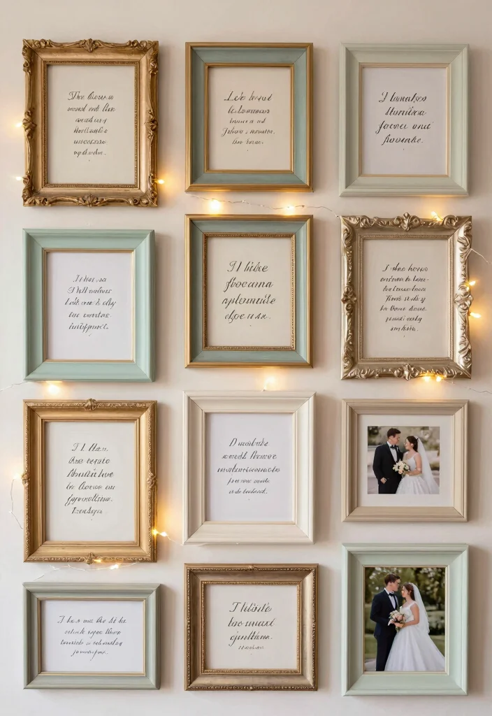 10 Valentine Backdrop Ideas for Sweet Romantic Party or Photoshoot Decor - 4. Vintage Frame Display 1