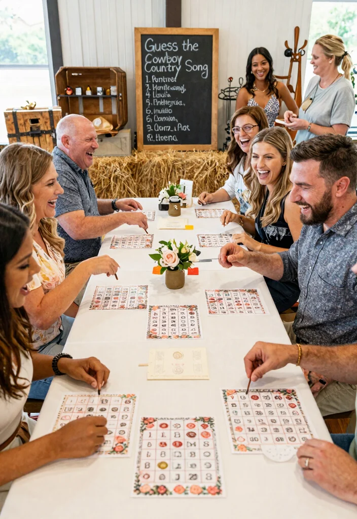 10 Western Bridal Shower Ideas for Rustic Fun and Country Chic Style - 2. Western-Themed Games 1