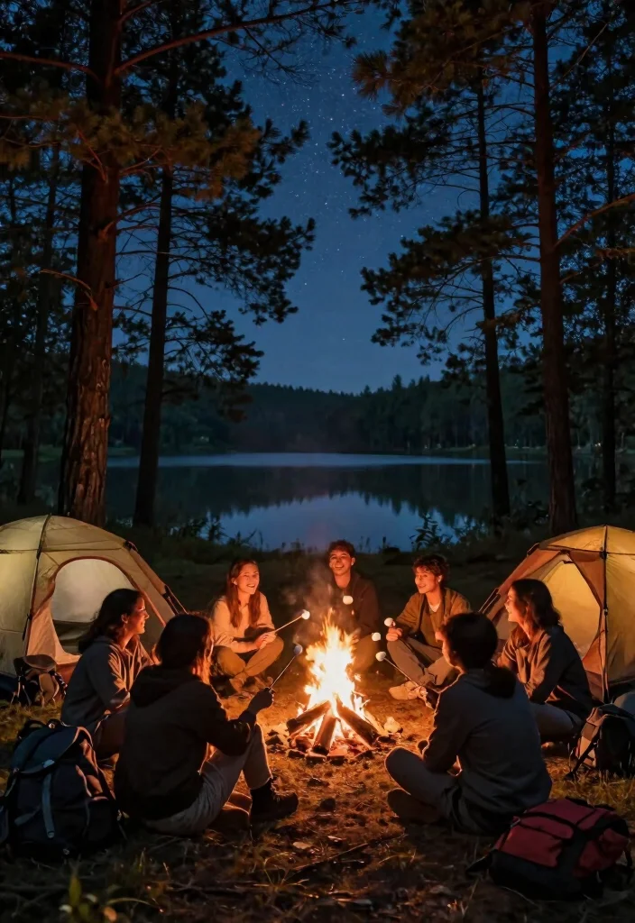 12 Bachelor Party Ideas for Fun Memorable and Stress-Free Celebrations - 1. Adventure Camping Getaway 1