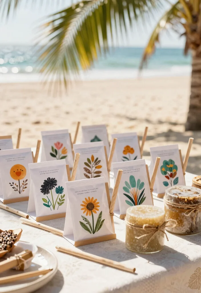 12 Bachelorette Beach Party Ideas for Sunny Fun and Coastal Celebration Vibes 56 12 Bachelorette Beach Party Ideas for Sunny Fun and Coastal Celebration Vibes - 6. Eco-Conscious Party Favors 1