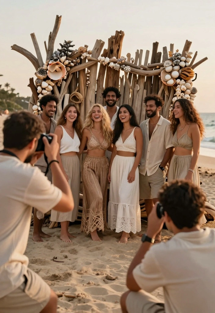 12 Bachelorette Beach Party Ideas for Sunny Fun and Coastal Celebration Vibes 89 12 Bachelorette Beach Party Ideas for Sunny Fun and Coastal Celebration Vibes - 9. Eco-Friendly Beach Photo Shoot 1
