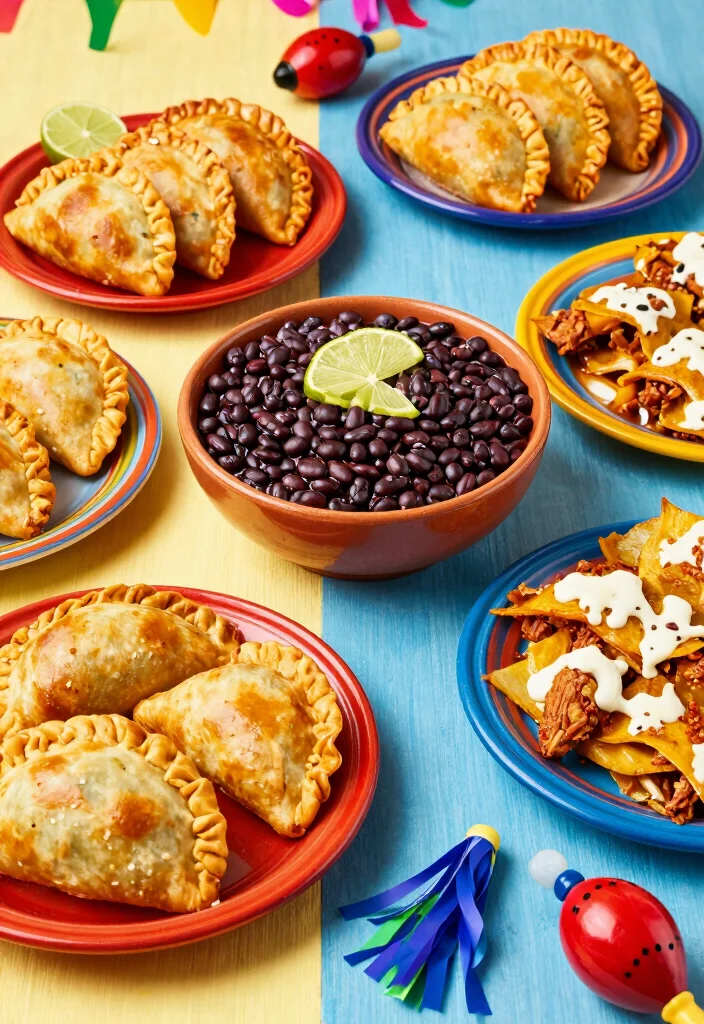 12 Cheap Wedding Buffet Ideas for Delicious Affordable Reception Planning - 6. Latin Fiesta Spread 1