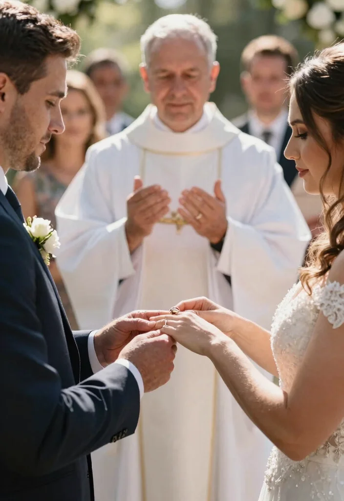 12 Christian Wedding Ceremony Ideas for Meaningful Faith-Filled Moments - 5. Blessing of the Rings 1