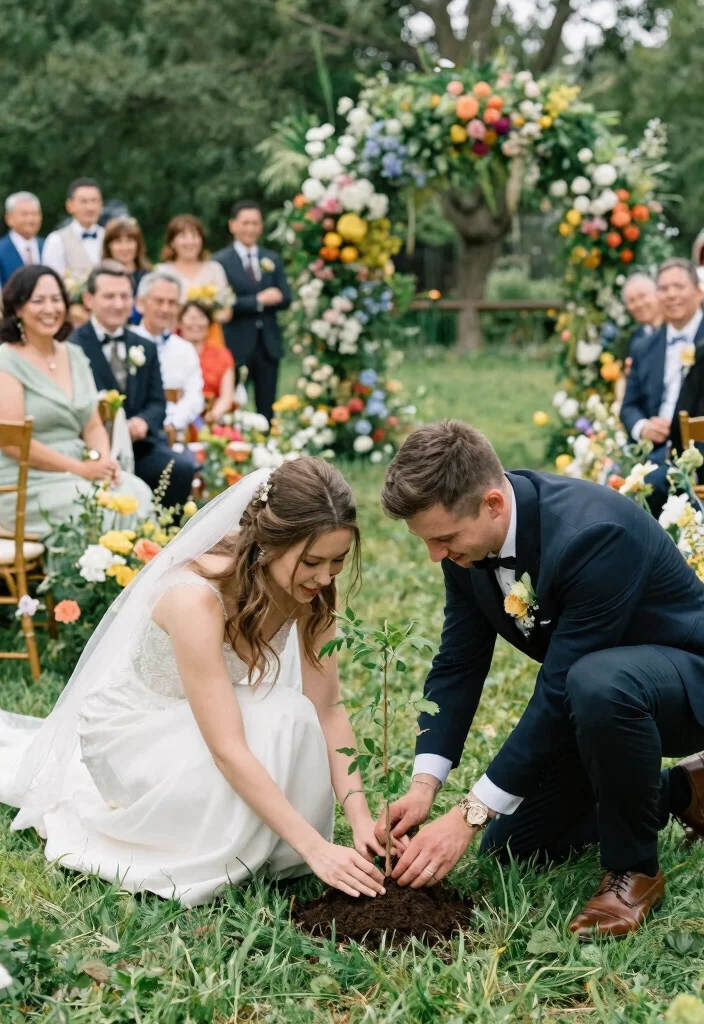 12 Christian Wedding Ceremony Ideas for Meaningful Faith-Filled Moments - 9. Garden or Nature Blessing 1