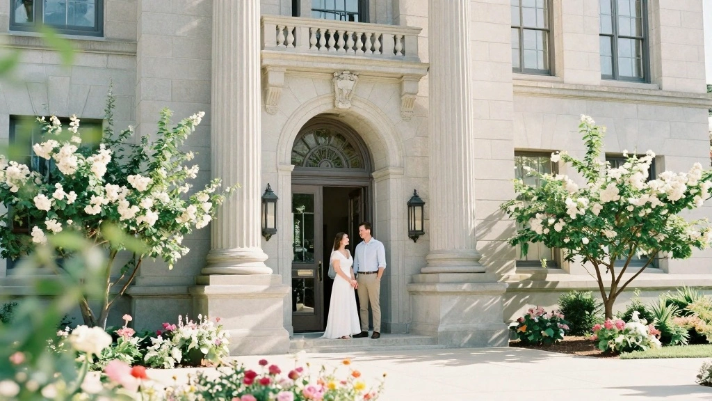 12 Courthouse Elopement Ideas for Simple Romantic and Effortless Weddings