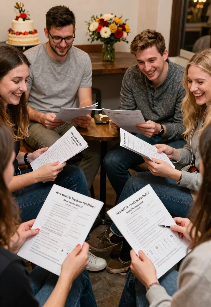 12 Easy Bridal Shower Games for Simple Quick and Laugh Filled Moments - 3. How Well Do You Know the Bride? 1
