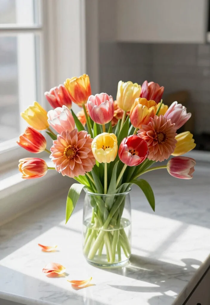 12 Eco-Friendly Valentine's Bouquet Ideas for Romantic, Sweet, and Gift-Ready Designs 45 12 Eco-Friendly Valentine's Bouquet Ideas for Romantic, Sweet, and Gift-Ready Designs - 5. Seasonal Bloom Bouquet 1