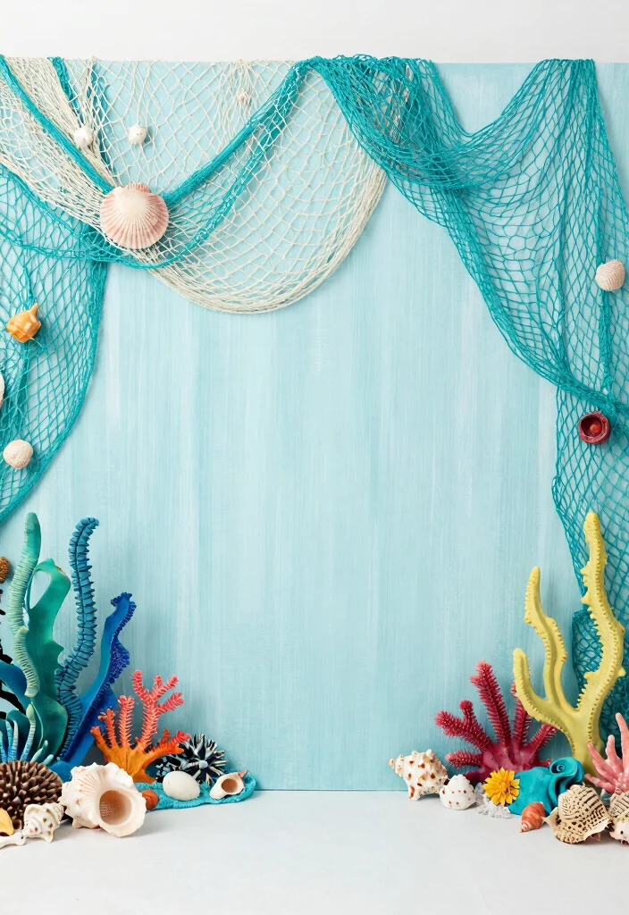 12 Engagement Backdrop Ideas to Elevate Your Proposal or Party Setting - 10. Underwater Themed Backdrop 1