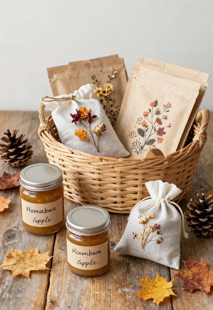 12 Fall Bridal Shower Ideas for Cozy Rustic and Warm Seasonal Celebrations - 5. Seasonal Party Favors 1