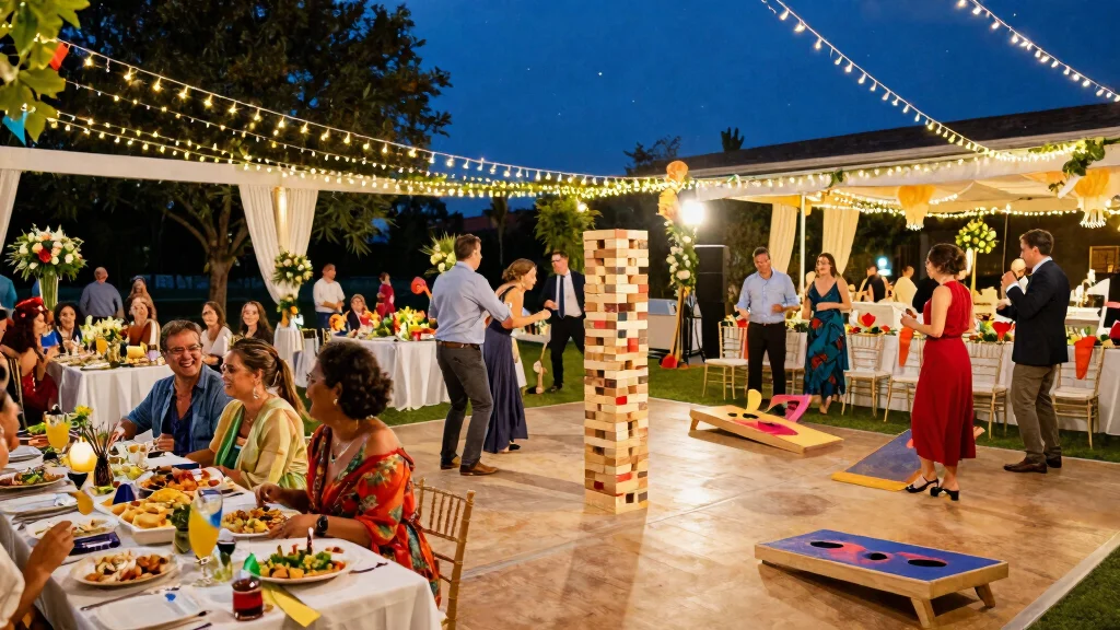 12 Fun Wedding Reception Ideas for Energetic Interactive Celebrations