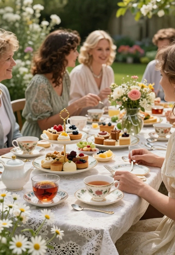 12 Hens Party Ideas for Fun Chic and Easy to Plan Pre Wedding Moments - 3. Vintage Tea Party with a Twist 1