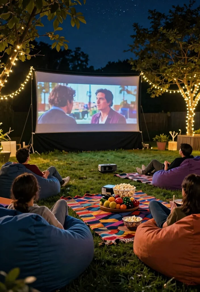 12 Hens Party Ideas for Fun Chic and Easy to Plan Pre Wedding Moments - 5. Outdoor Movie Night Under the Stars 1