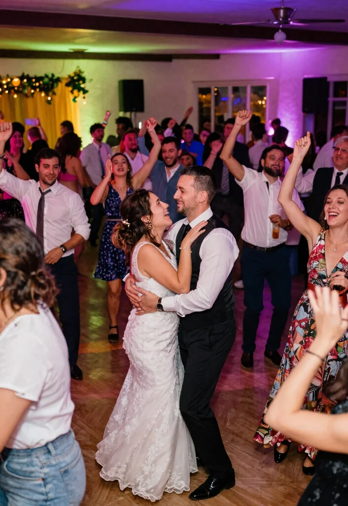 12 Humorous Wedding Ideas for Lighthearted Joyful and Playful Celebrations - 10. Lively Music Playlist 1