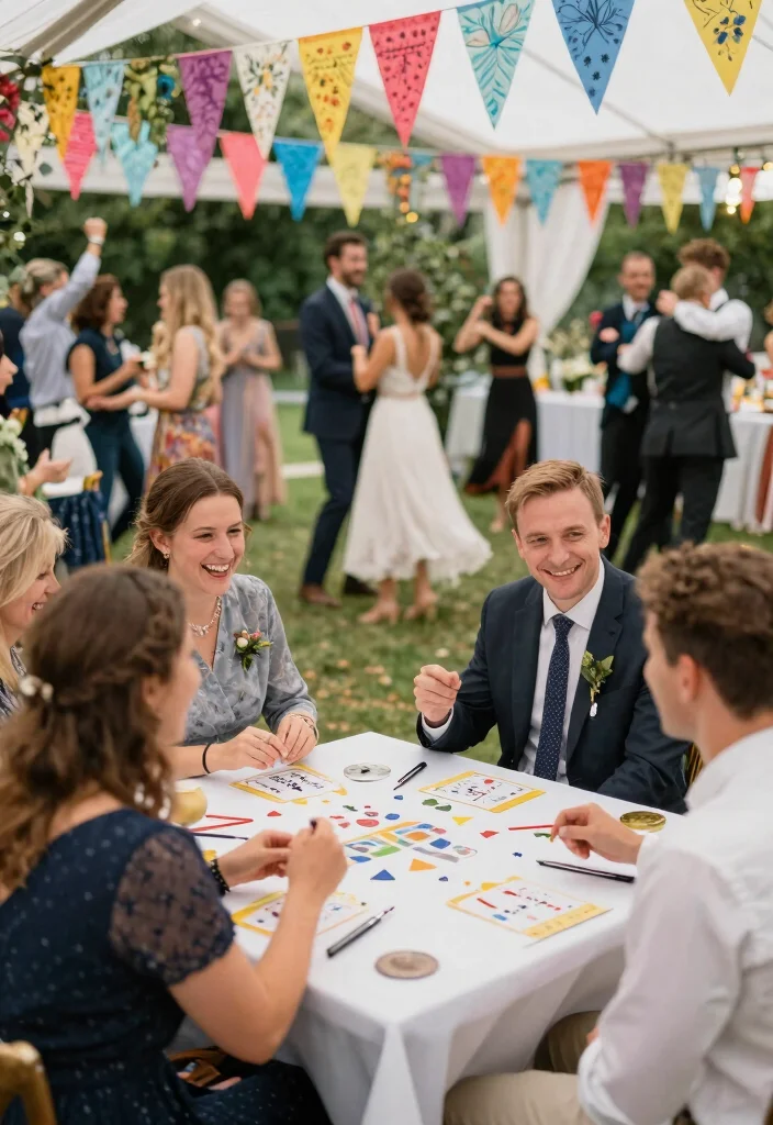 12 Humorous Wedding Ideas for Lighthearted Joyful and Playful Celebrations - 6. Lighthearted Wedding Games 1