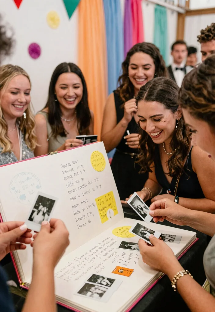 12 Humorous Wedding Ideas for Lighthearted Joyful and Playful Celebrations - 9. Interactive Guest Books 1