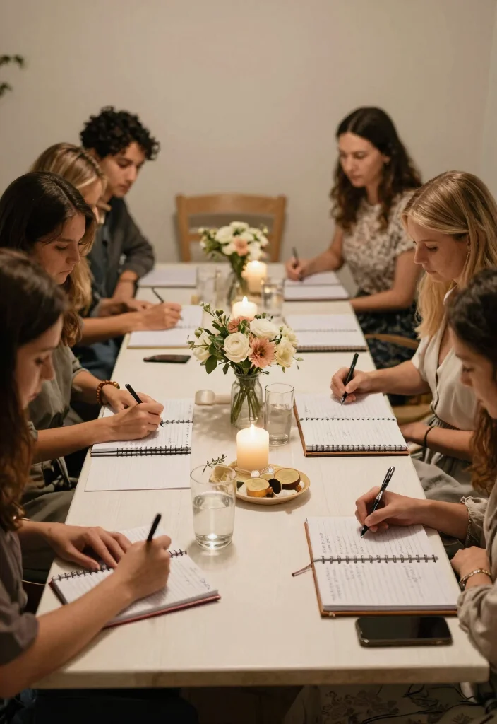 12 Interactive Bridal Shower Activity Ideas for Engaging Guest Focused Fun - 12. Gratitude Journaling Station 1