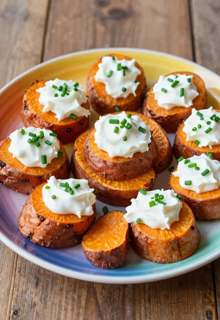 12 Low Cost Wedding Appetizer Ideas for Affordable Tasty Party Snacks - 10. Sweet Potato Bites 1
