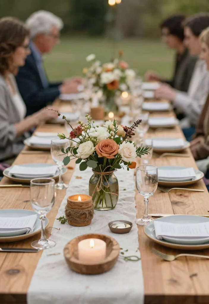 12 Rehearsal Dinner Decoration Ideas for Simple Elegant and Charming Style - 9. Budget-Friendly Decoration Tips 1