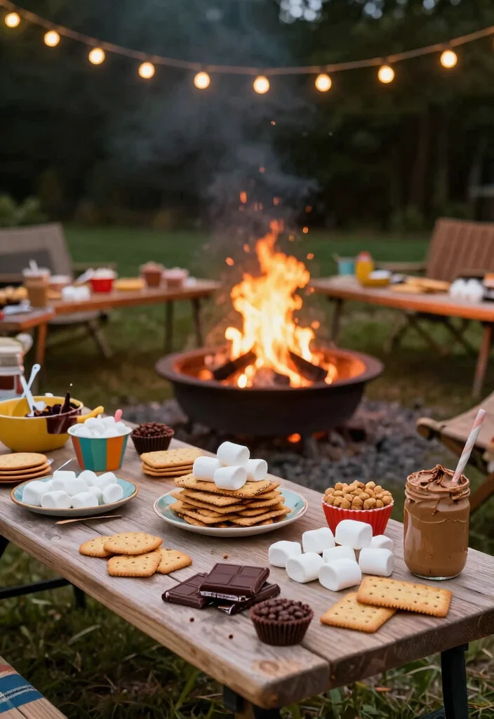 12 Rehearsal Dinner Menu Ideas for Delicious Easy and Guest Friendly Meals - 8. S’mores Bar 1