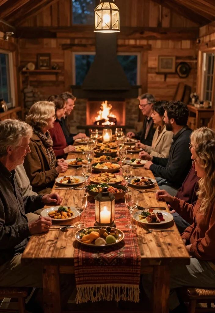 12 Rehearsal Dinner Theme Ideas for Stylish, Creative, and Stress-Free Events - 8. Cozy Cabin Retreat 1