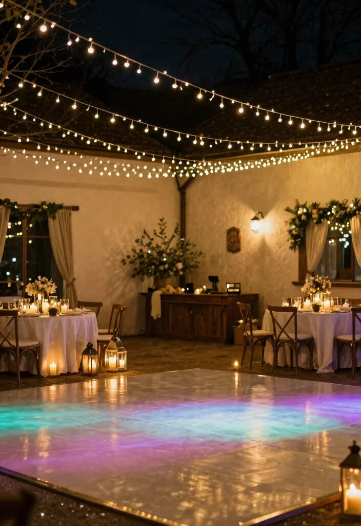 12 Rustic Winter Wedding Ideas for Charming Woodsy Cold Weather Style - 12. Thoughtful Lighting 1
