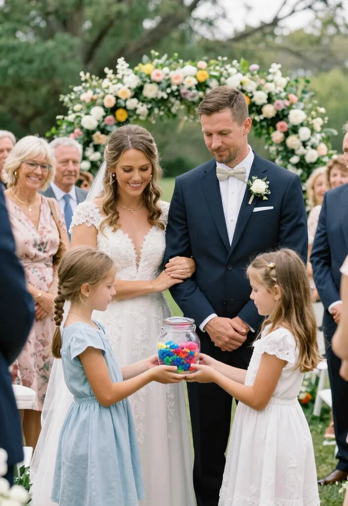 12 Second Marriage Wedding Ideas for Fresh Thoughtful and Modern Planning - 2. Blended Family Ceremonies 1