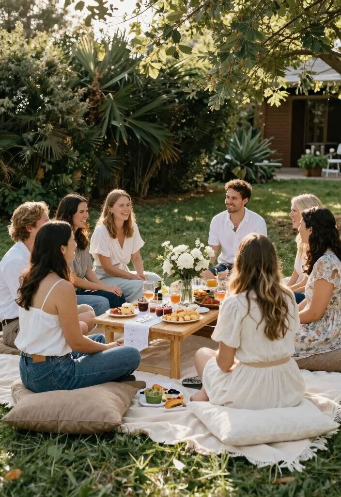 12 Simple Bridal Shower Ideas for Pretty Stress Free Celebration Planning 78 12 Simple Bridal Shower Ideas for Pretty Stress Free Celebration Planning - 8. An Intimate Outdoor Gathering 1