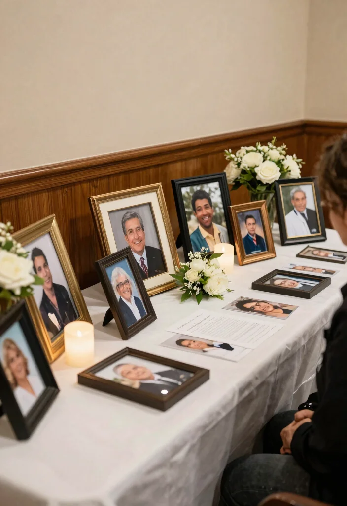 12 Small Courthouse Wedding Ceremony Ideas for Sweet Intimate Moments - 10. Create a Memory Table 1