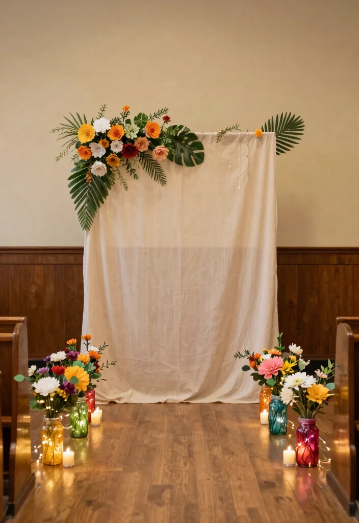 12 Small Courthouse Wedding Ceremony Ideas for Sweet Intimate Moments - 4. Budget-Friendly Wedding Decorations 1