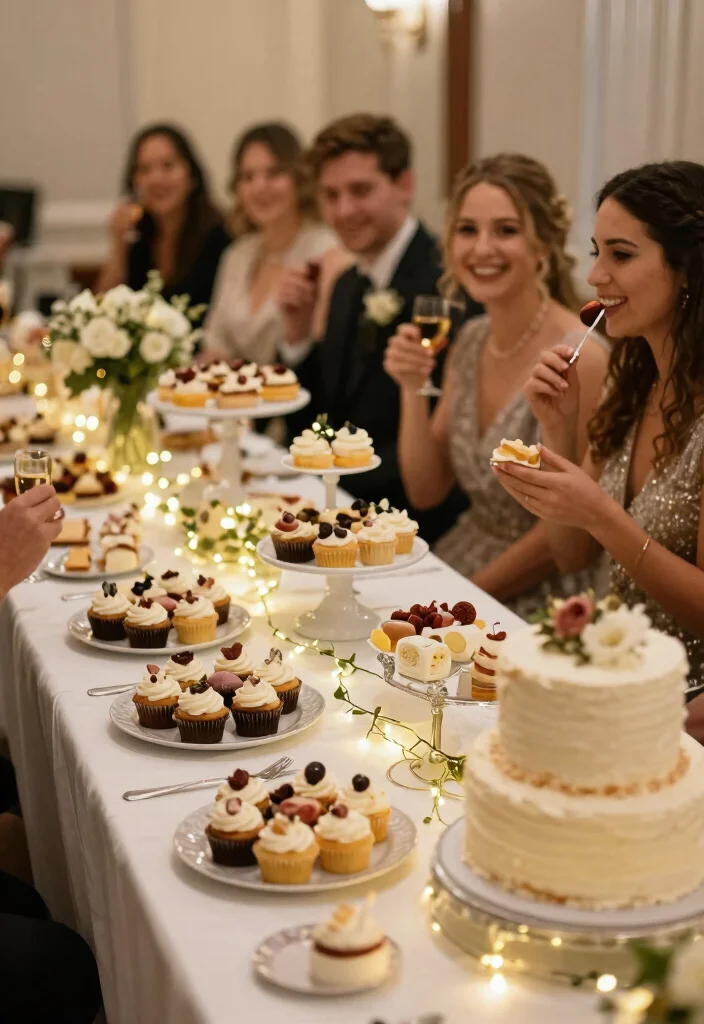 12 Small Courthouse Wedding Ceremony Ideas for Sweet Intimate Moments - 9. Sweet Treats to Celebrate 1
