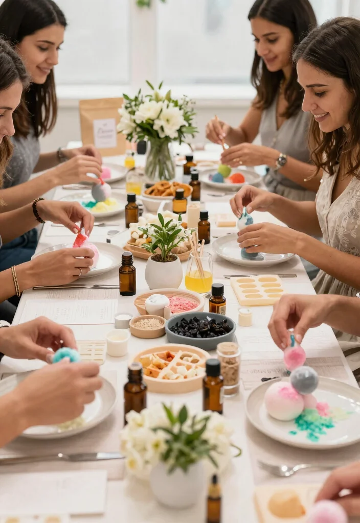 12 Unique Bridal Shower Game Ideas for Creative Fresh and Fun Activities - 7. Make Your Own Bath Bombs 1