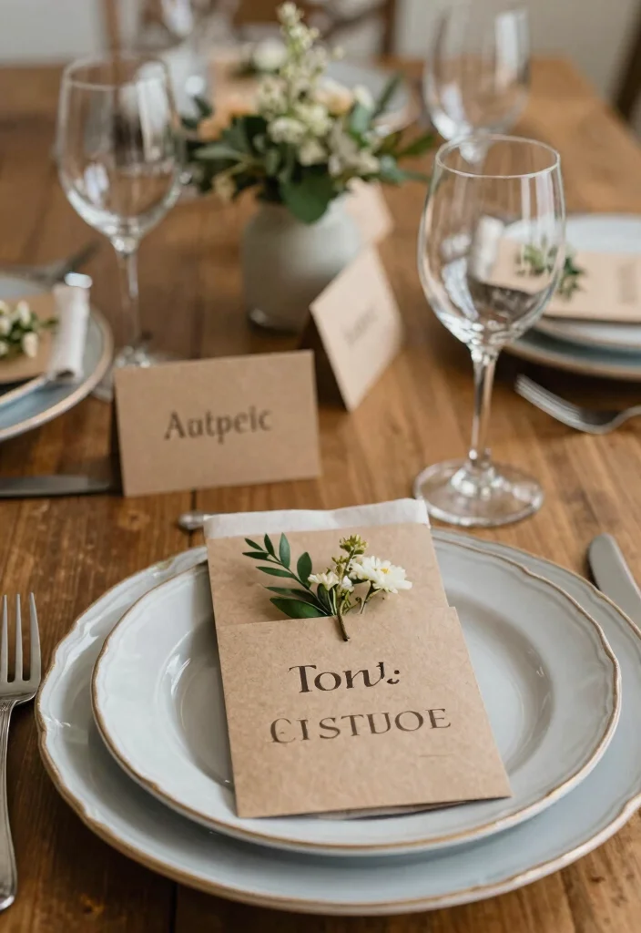 12 Valentines Table Centerpiece Ideas for Romantic and Sweet Dinner Decor - 6. Personalized Place Settings 1