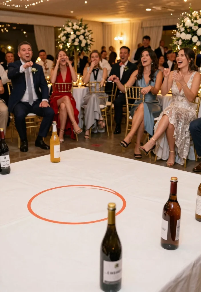 12 Wedding Party Game Ideas for Fun Interactive and Guest Friendly Moments - 10. Ring Toss with a Twist 1