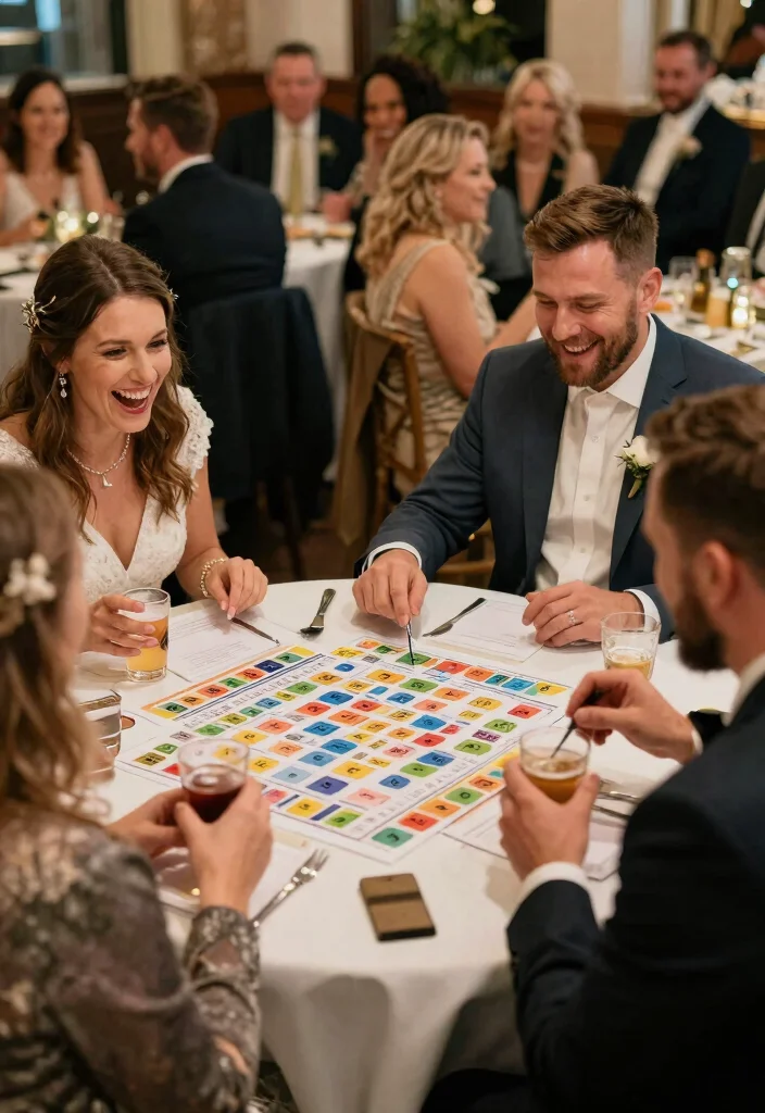 12 Wedding Party Game Ideas for Fun Interactive and Guest Friendly Moments - 4. Couple's Trivia 1
