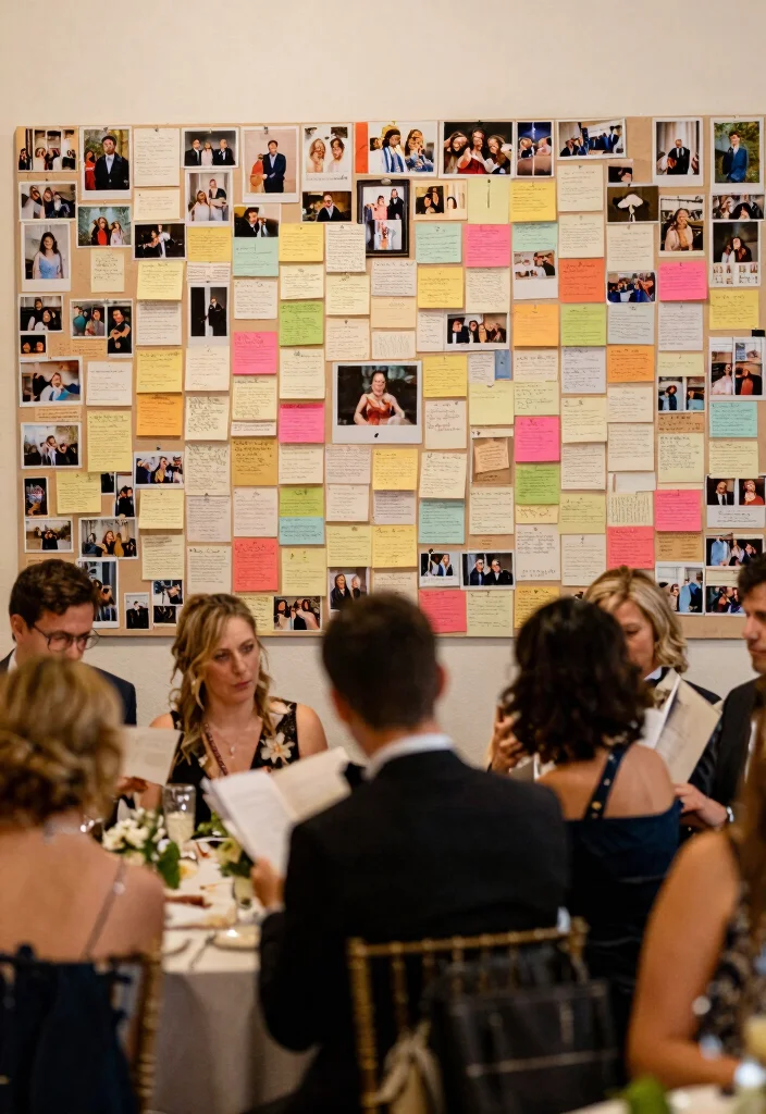 12 Wedding Party Game Ideas for Fun Interactive and Guest Friendly Moments - 6. DIY Memory Lane 1