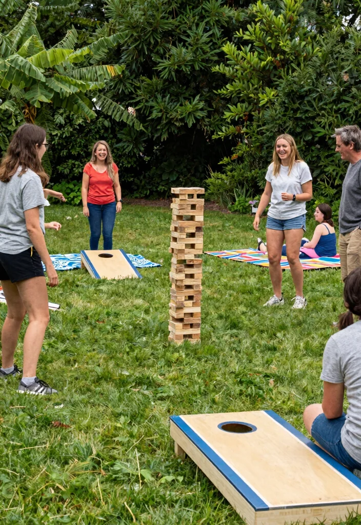 12 Wedding Party Game Ideas for Fun Interactive and Guest Friendly Moments - 7. Lawn Games Extravaganza 1