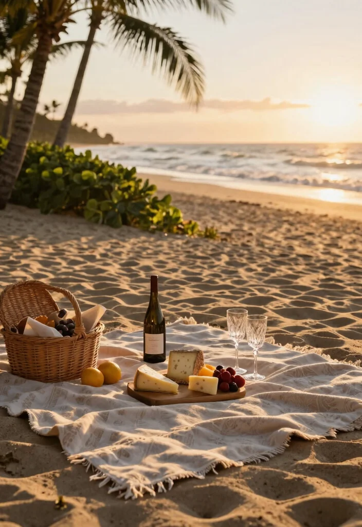14 Anniversary Party Ideas for Memorable Elegant and Heartfelt Celebrations 1 14 Anniversary Party Ideas for Memorable Elegant and Heartfelt Celebrations - 1. Romantic Beach Picnic 1
