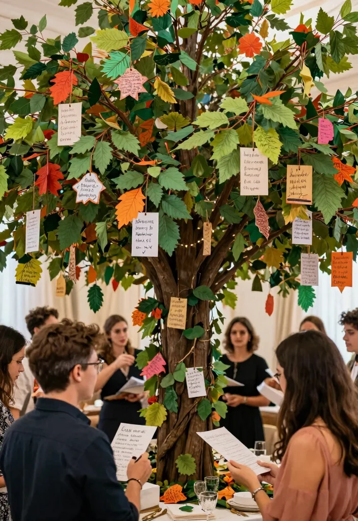 14 Bridal Shower Game Ideas for Fun Easy and Guest Friendly Entertainment - 13. Wedding Wishes Tree 1
