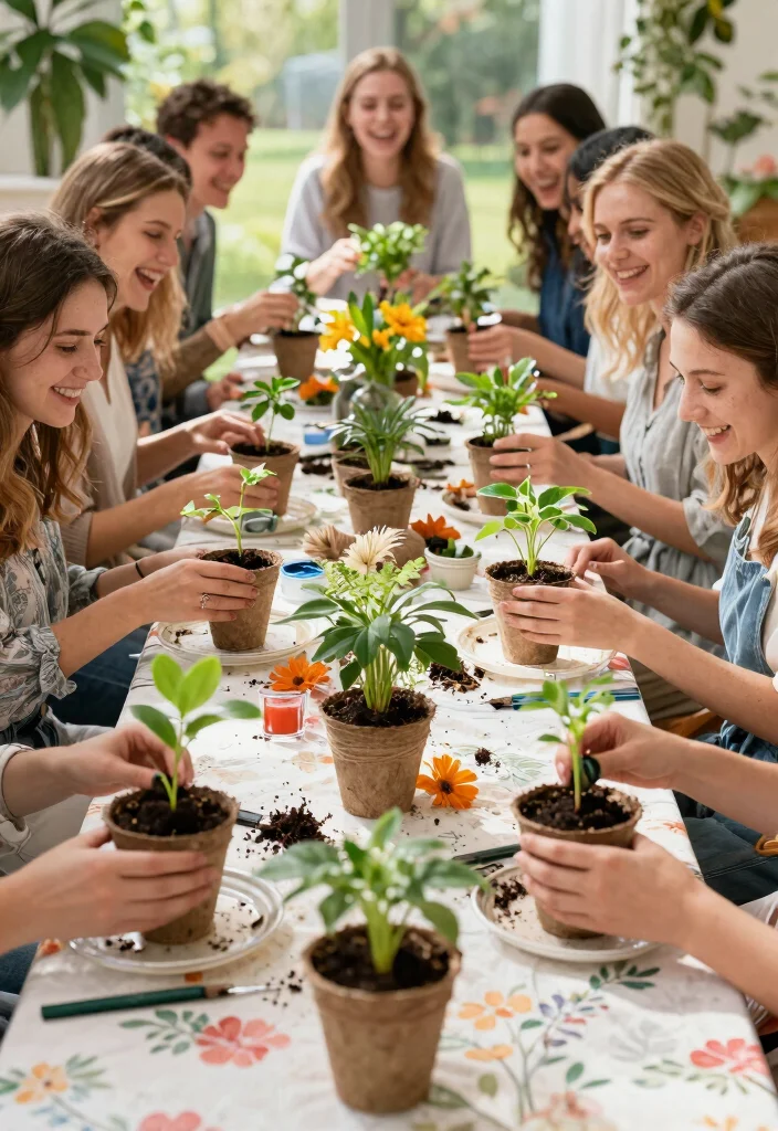 14 Bridal Shower Game Ideas for Fun Easy and Guest Friendly Entertainment - 4. Planting Memories 1