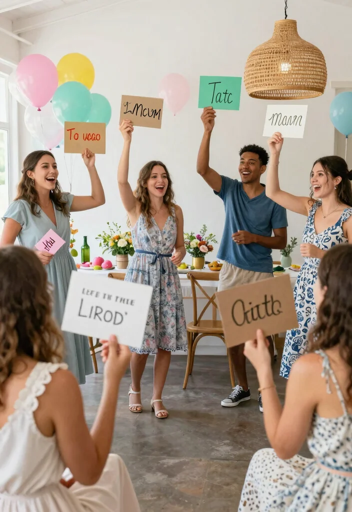 14 Bridal Shower Game Ideas for Fun Easy and Guest Friendly Entertainment - 6. Eco-Friendly Charades 1